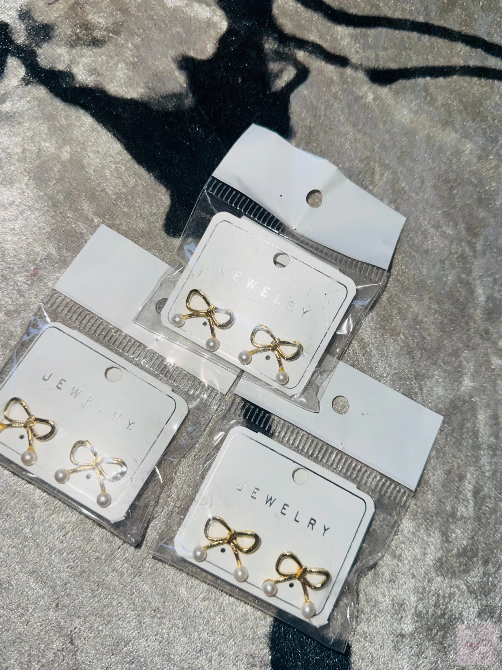 Elegent Bow Stud Ear top - Krious Crafts